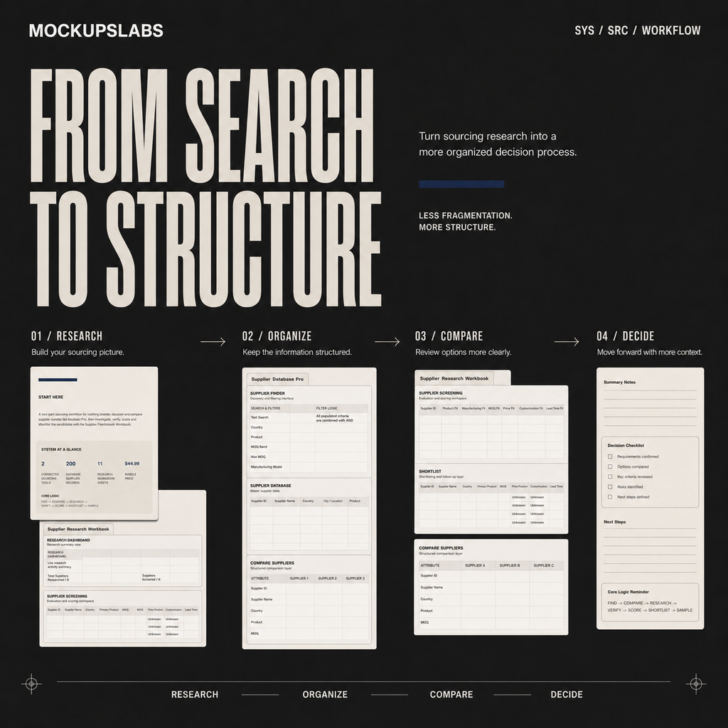 Sourcing System